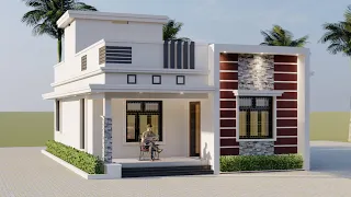 Simple House Design I 2Bhk House Design I Village and city Home I 3D Tour Of Home By  @Myhomeplan ​