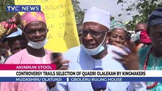 Controversy Trails Selection Of Quadri Olalekan By Kingmakers