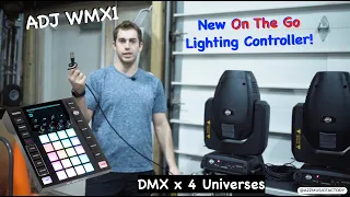 Easy to Use Lighting Controller for Movers, Uplights and More! ADJ WMX1