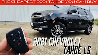 2021 Chevrolet Tahoe LS: Start up & Review