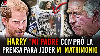 Harry REVELA en su Libro "SPARE" PLAN de Carlos y La Prensa para ACABAR Matrimonio con Meghan Markle