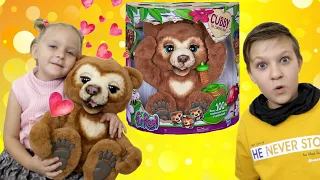 Мишка Кабби ПОДАРОК для Эммы на 1 000 000 подписчиков Супер Тимы! Cubby the Curious Bear