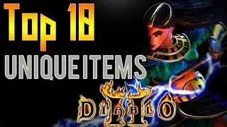 Top 10 Unique Sorc Items - Diablo 2