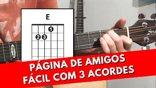 Como Tocar Página de Amigos MUITO FÁCIL