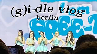 (g)i-dle concert vlog berlin d1