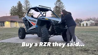 Polaris RZR Pro Xp, The five things she hates!