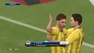 USA vs Colombia 0-2 Highlights Copa America 2016 ( PES 16 Gameplay PC / FULL HD )
