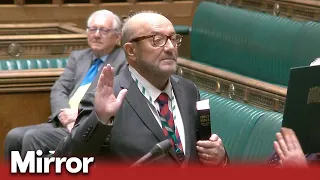 George Galloway sworn in as new Rochdale MP