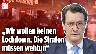 Bis zu 1000 Euro Strafe bei 3G-Verstoß in Bus & Bahn | NRW-Ministerpräsident Wüst im BILD-Interview