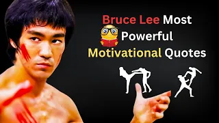 Bruce Lee Most Powerful Motivational Quotes #martialarts #brucelee #wisdom