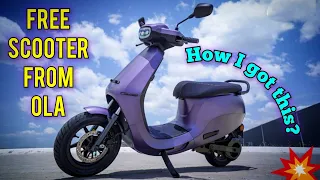 Ola S1 Pro Gen 2 - Delivery of Free Scooter 💥 - How I got this? #trending #ola #scooter #ev #gift