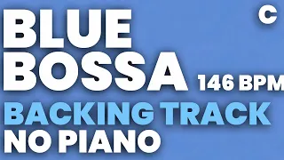 Blue Bossa Backing Track 146 bpm NO PIANO