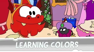 Learning Colors with Om Nom - A Tangled Story