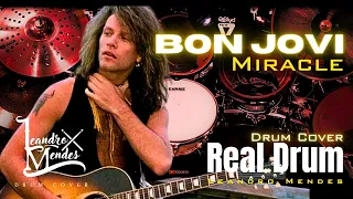 BON JOVI - MIRACLE  • REAL DRUM • (DRUM COVER)