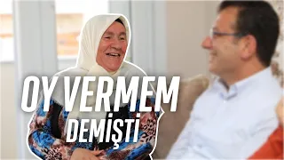 "SANA BÖREK, KETE YAPARIM AMA OY VERMEM" DEMİŞTİ