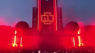 Rammstein - Deutschland + intro Live in Riga 06.08.2019