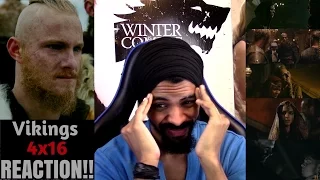 Vikings 4x16 REACTION!!! "Crossings"