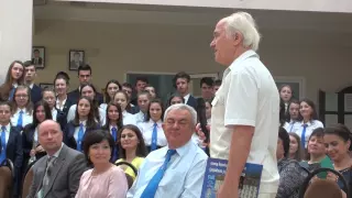 Primul sunet la Liceul Academiei de Științe #Chișinău - Curaj.TV