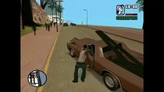 Прохождение GTA San Andreas на 100% ( Закрашивание граффити )