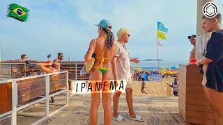 Walking on Ipanema Boardwalk 🇧🇷 Rio de Janeiro, Brazil 【 4K UHD 】