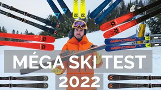 LES MEILLEURS SKIS 2022 - on test 9 skis incroyables (et moins bons)