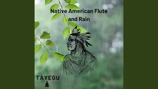 Native American Flute and Rain 1 Hour Relaxing Ambient Yoga Meditation Sound For Sleep or Study