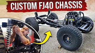 The Custom FJ40 Is Back On All 4 And Looking INSANE!!!!