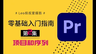 【干货】PR零基础入门指南第二集：新建项目和序列以及预设，基础但非常重要，PR萌新必学！