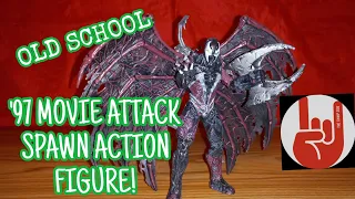 Old School McFarlane Toys '97 Spawn Movie Attack Spawn Action Figure Review