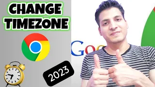 How to change timezone in chrome