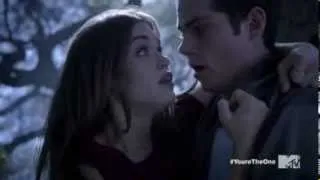 stiles + lydia || save me