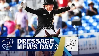 Isabell Werth ahead of Graves & Dujardin | Dressage News Day 2 | FEI World Equestrian Games 2018