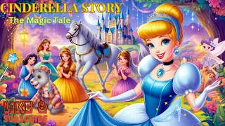 Cinderella - The Magic Tale | English | Bedtime Story for Kids | Cinderella Short story