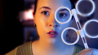 ASMR Prescription Eye Exam (Lens 1 or 2 Tests, Lights, Gloves, Soft Spoken)