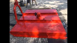 Bush Hog (Rotary Cutter) Rebuild Part 1 of 2