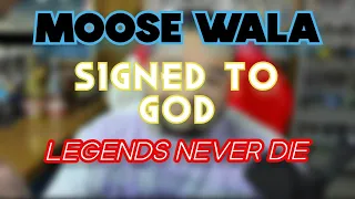 SIDHU MOOSE WALA- SIGNED TO GOD **REACTION** REST IN POWER G!