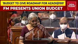 'This Budget To Give Foundation For Amrit Kal From India At 75 To India At 100, Says FM Sitharaman