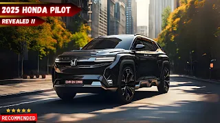 2025 Honda Pilot: Your Ultimate Guide Revealed!!