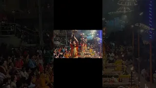 Shiv tandav stotram after ganga aarti at dashashwamedh ghat varanasi | shiv tandav with ganga aarti