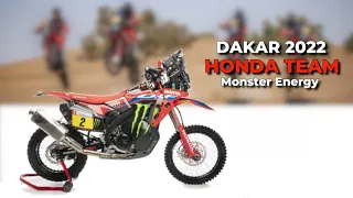 DAKAR 2022 TEAM HONDA MONSTER ENERGY