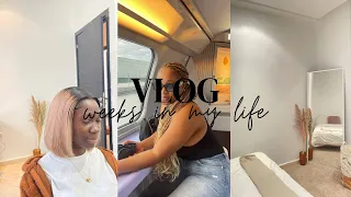 Weekly vlogs ,writing exams,moving to a new appartment and working in morocco 2023