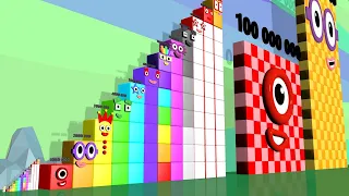 Looking for Numberblocks Puzzle Step Squad 1 to 12 MILLION to 200,000,000 MILLION BIGGEST!