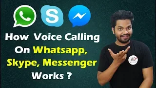 How Does Voice Calling On Whatsapp Work? What is VoIP? How Free Internet Calls Work?
