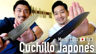 Perfecto, Experto de cuchillos japoneses@hinata3086🇯🇵 Master Class #Ep.3| Cocina Japonesa Con Yuta