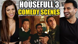 HOUSEFULL 3 - Most Comedy Scenes - Akshay Kumar, Riteish Deshmukh & Abhishek Bachchan | REACTION!!