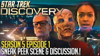 Star Trek Discovery Season 5 Episode 1 - Sneak Peek Scene & Discussion