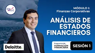 SESIÓN 1 | ANÁLISIS DE ESTADOS FINANCIEROS