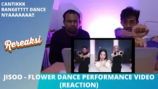 JISOO - FLOWER DANCE PERFORMANCE (REACTION)