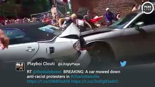Car Drives Into Crowd In Charlottesville
