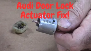 Audi Door Lock Not Working